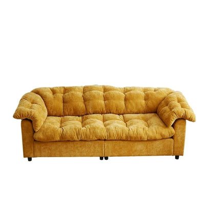 99.2  Divano profondo Chenille Comfort, Divano soffice effetto nuvola imbottito