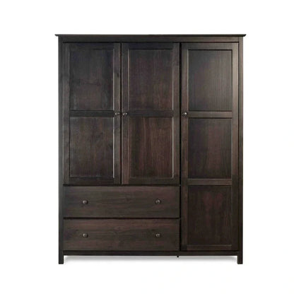 Armadio Grain Wood Furniture Shaker Wood a 3 ante - 60x72x22