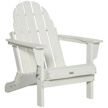 Sedia Adirondack pieghevole, sedie a sdraio in plastica HDPE per esterni per tutte le stagioni, per patio, terrazza e arredi da giardino