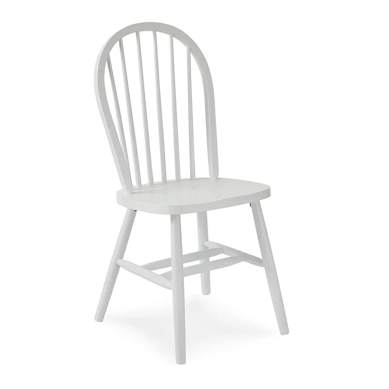 Chaise de salle à manger à dossier fuseau Windsor en bois massif International Concepts
