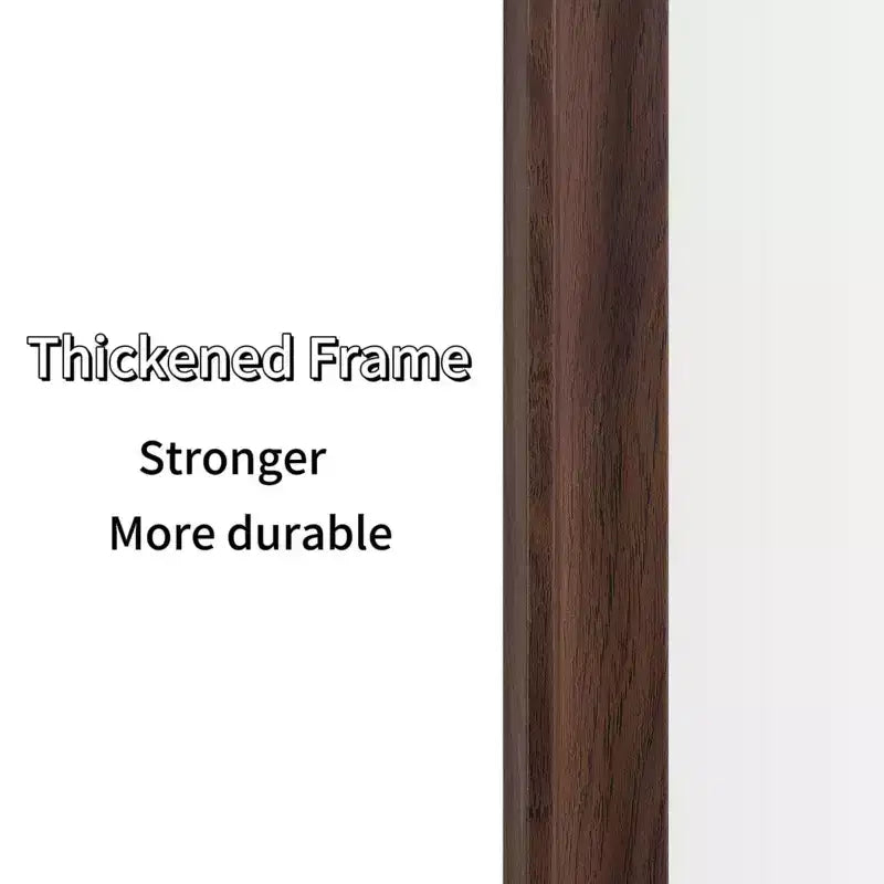 Specchio a figura intera da pavimento o da parete con cornice in legno, 32"x70"