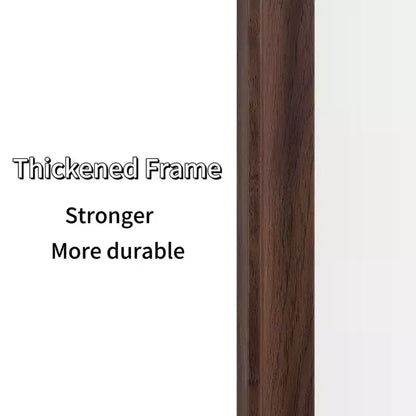 Specchio a figura intera da pavimento o da parete con cornice in legno, 32"x70"
