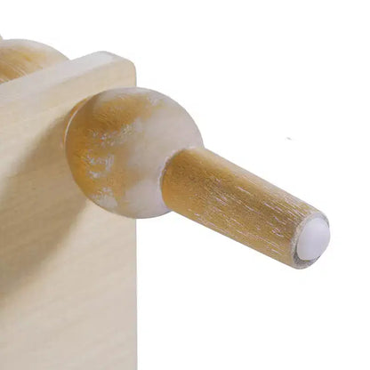 Tavolo Consolle Retrò in Legno con 2 Cassetti e Ripiano Aperto