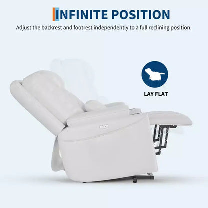 Poltrona Reclinabile Power Lift con Struttura in TPU e Cuscino in Poliestere