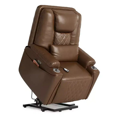 Poltrona Reclinabile Power Lift con Struttura in TPU e Cuscino in Poliestere