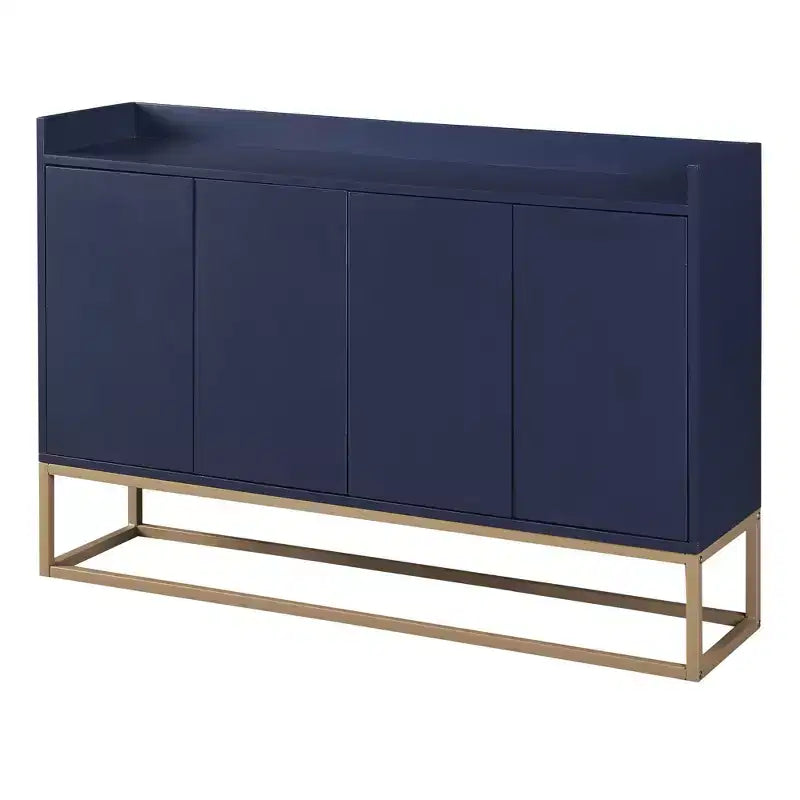 Elegante madia a 4 ante con 4 ripiani regolabili