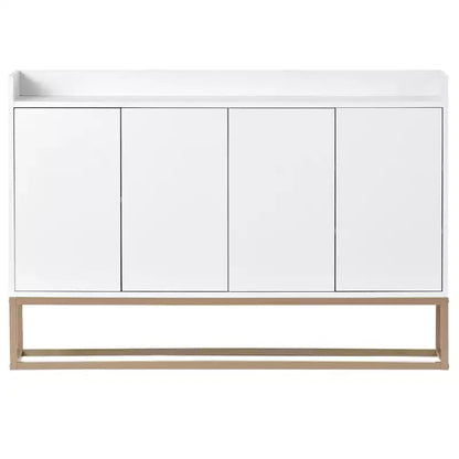Elegante madia a 4 ante con 4 ripiani regolabili