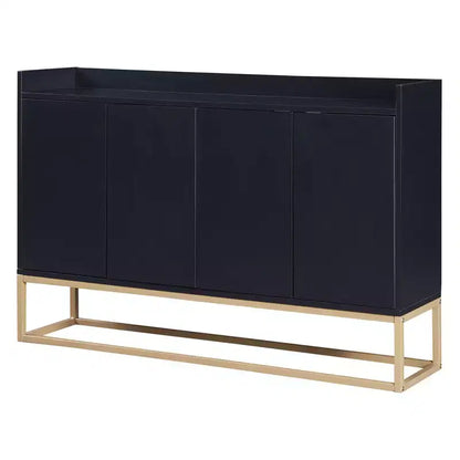 Elegante madia a 4 ante con 4 ripiani regolabili