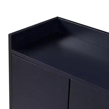 Elegante madia a 4 ante con 4 ripiani regolabili