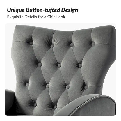 Sedia imbottita Abadiana Accent con base in metallo