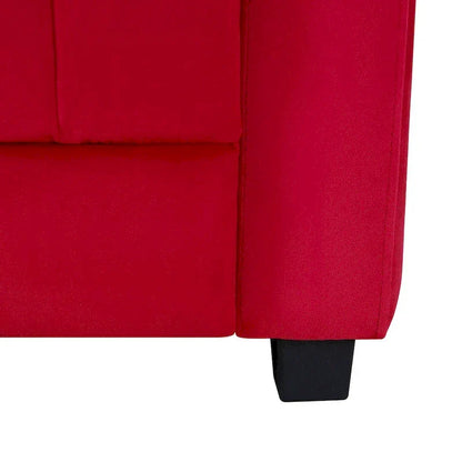 Poltrona reclinabile deluxe per bambini con poggiapiedi, poggiatesta e 2 portabicchieri, in microfibra, per bambini dai 3 anni in su