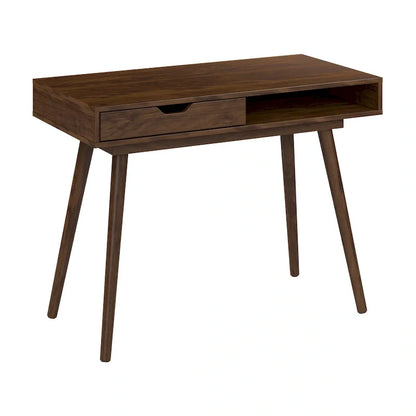 Scrivania per computer Bush Furniture Nora 40W con cassetti e ripiani