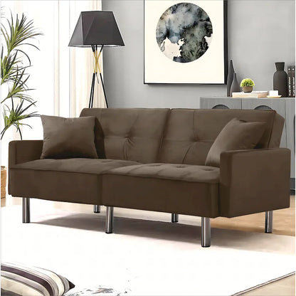 80 Canapé-lit futon convertible