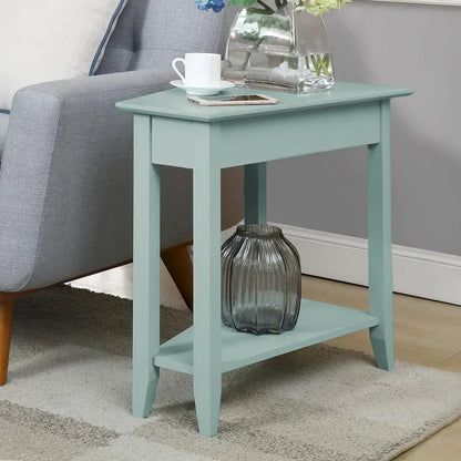 Convenience Concepts Tavolino a cuneo American Heritage con ripiano