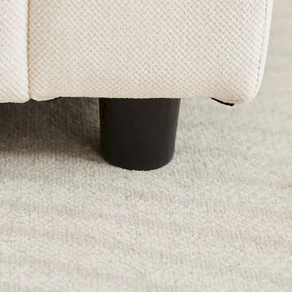 99.2  Divano profondo Chenille Comfort, Divano soffice effetto nuvola imbottito