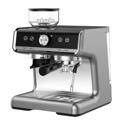Macchina da caffè espresso, con macinacaffè, serbatoio dell'acqua da 2,8 L