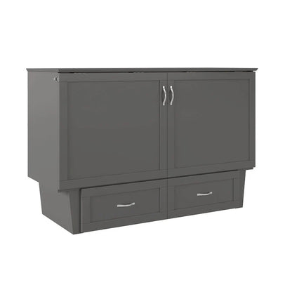 Cassettone letto a scomparsa Chelsea Queen con materasso