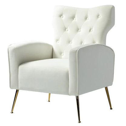 Sedia imbottita Abadiana Accent con base in metallo