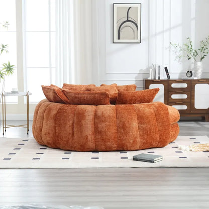 Comodo divano letto matrimoniale Loaf, divano letto oversize con braccioli
