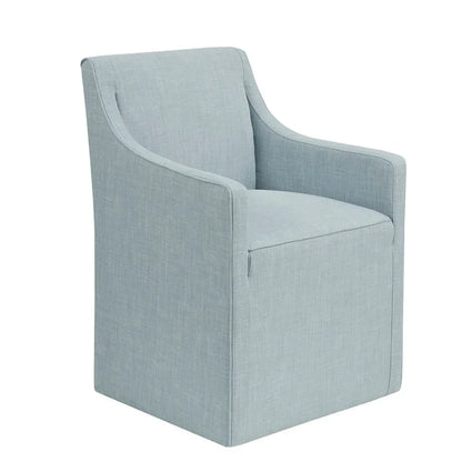 Chaise de salle à manger Charlotte avec roulettes