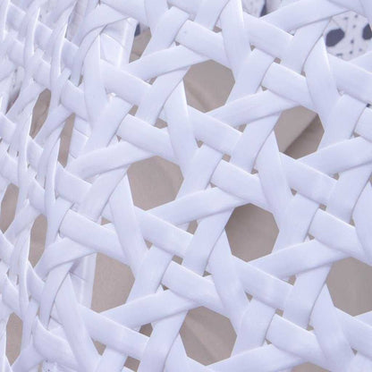 LeisureMod Sedia a Uovo Sospesa per 2 Persone con Supporto - Dondolo Pensile per Esterni/Interni in Rattan Intrecciato con Cuscini