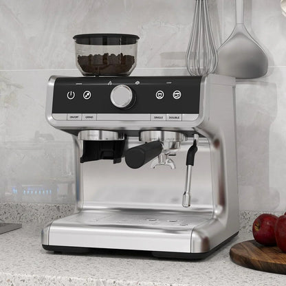 Macchina da caffè espresso, con macinacaffè, serbatoio dell'acqua da 2,8 L
