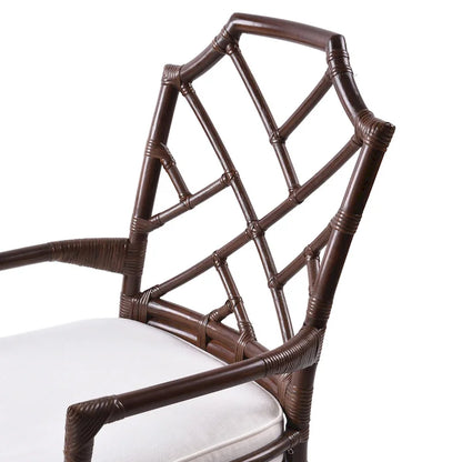 Poltrona Kara in Rattan