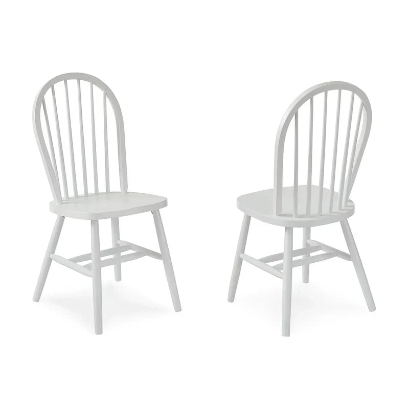 Chaise de salle à manger à dossier fuseau Windsor en bois massif International Concepts