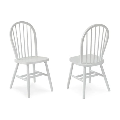 Chaise de salle à manger à dossier fuseau Windsor en bois massif International Concepts