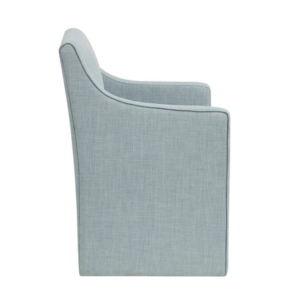 Chaise de salle à manger Charlotte avec roulettes
