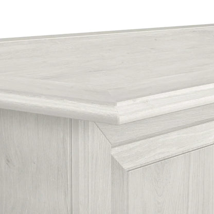 Scrivania Direzionale Bush Furniture Saratoga con Cassetti e Vani Contenitori