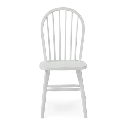 Chaise de salle à manger à dossier fuseau Windsor en bois massif International Concepts