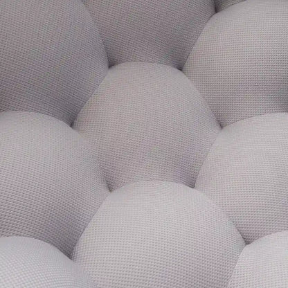 Divano pigro curvo a bolla 2 posti a nido d'ape con tessuto 3D per soggiorno salotto appartamento