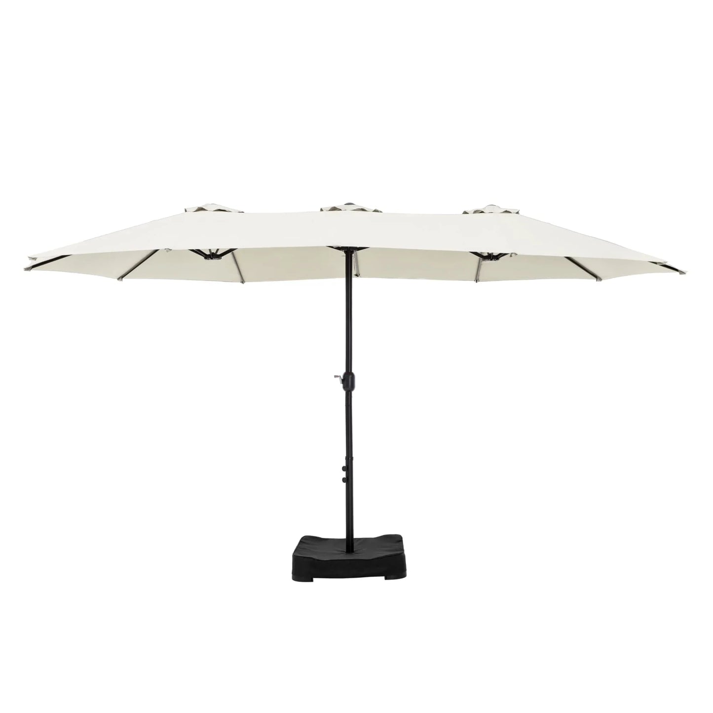 MAISON ARTS Ombrellone Doppio da 4,5 m, Extra Large, per Patio, con Base Inclusa