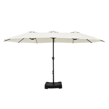 MAISON ARTS Ombrellone Doppio da 4,5 m, Extra Large, per Patio, con Base Inclusa