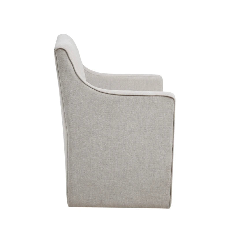 Chaise de salle à manger Charlotte avec roulettes