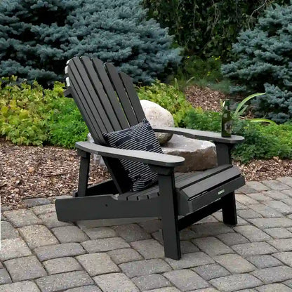 Sedia Adirondack Pieghevole e Reclinabile King-Size HIGHWOOD