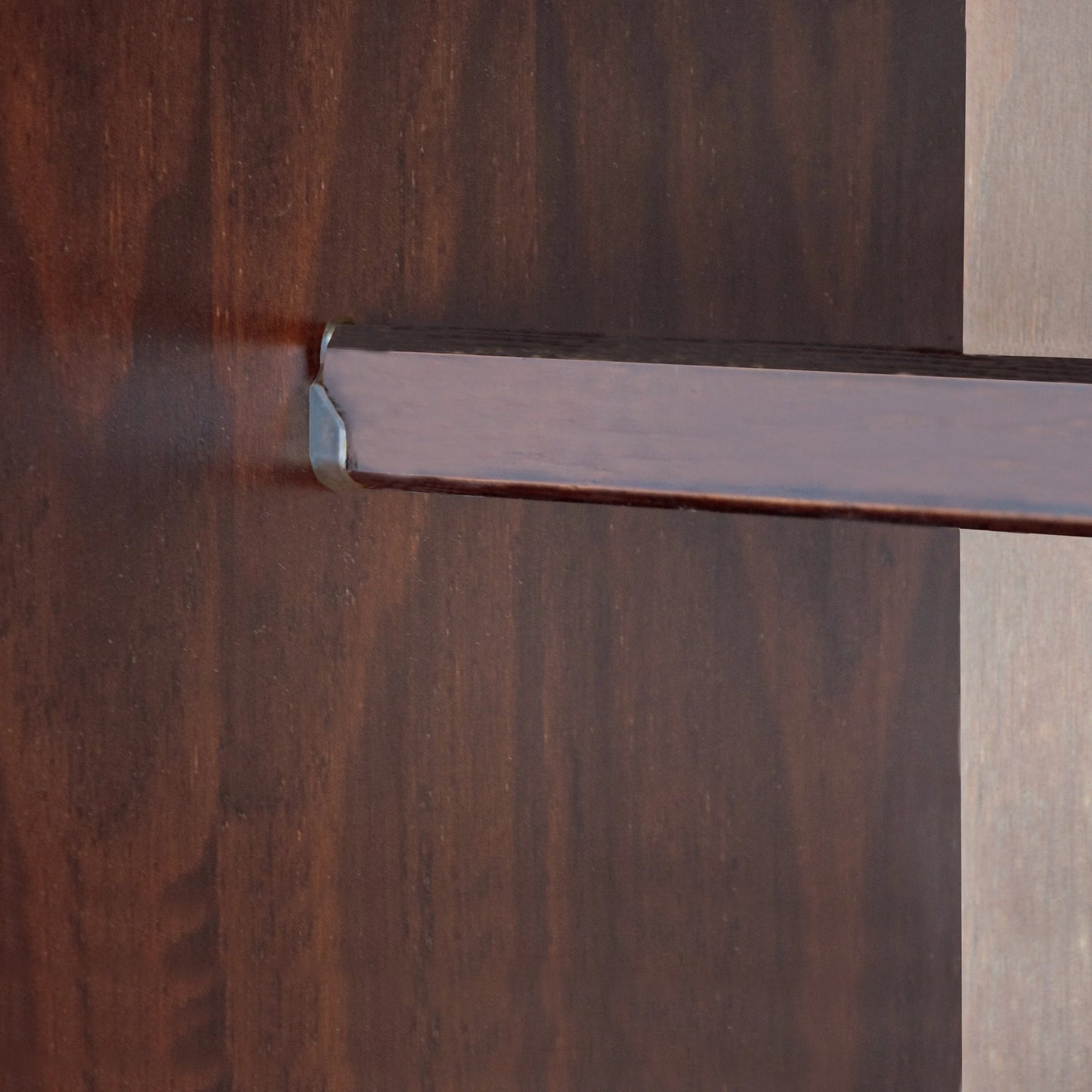 Palace Imports Armadio Kyle a 4 Ante in 100% Legno Massello con Ante in Legno Massello o a Specchio