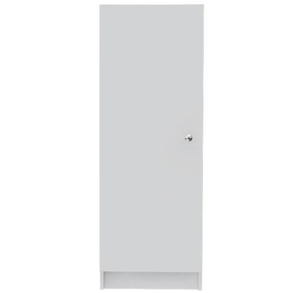 HomeRoots Dispensa O Armadio Da Incasso Bianco Legno 47 - 16.9' X '47.4' X '12.3
