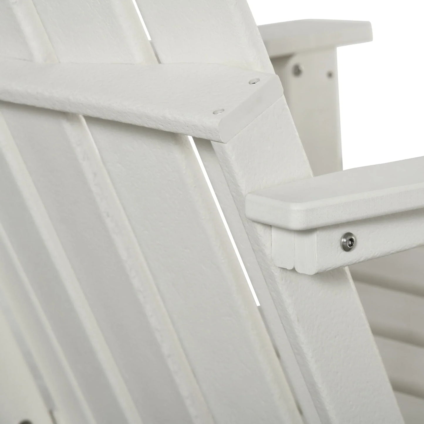 Sedia Adirondack pieghevole, sedie a sdraio in plastica HDPE per esterni per tutte le stagioni, per patio, terrazza e arredi da giardino