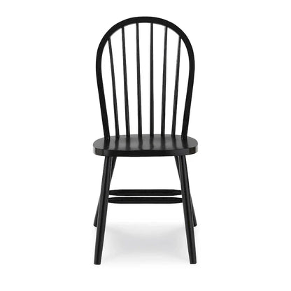 Chaise de salle à manger à dossier fuseau Windsor en bois massif International Concepts