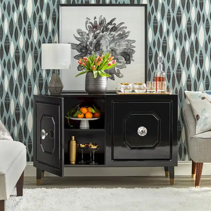 angelo:HOME Credenza/Mobile TV Jaslene Glossy Glam