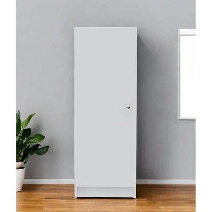 HomeRoots Dispensa O Armadio Da Incasso Bianco Legno 47 - 16.9' X '47.4' X '12.3