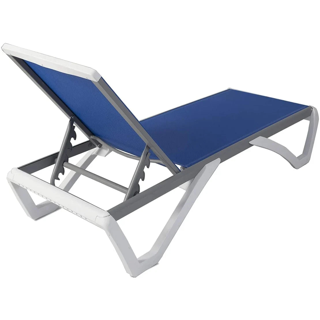 Kozyard Alan Sdraio Reclinabile Regolabile da Giardino con Telaio Completamente in Alluminio e Gambe in Resina di Polipropilene