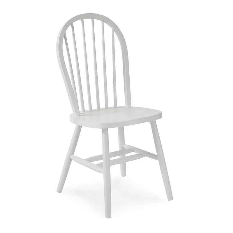 Chaise de salle à manger à dossier fuseau Windsor en bois massif International Concepts