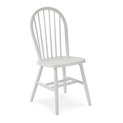 Chaise de salle à manger à dossier fuseau Windsor en bois massif International Concepts
