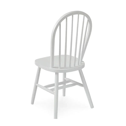 Chaise de salle à manger à dossier fuseau Windsor en bois massif International Concepts