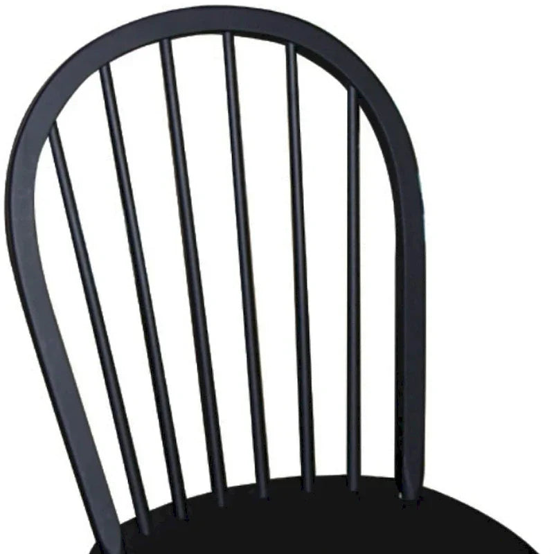 Chaise de salle à manger à dossier fuseau Windsor en bois massif International Concepts