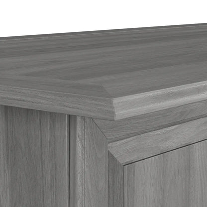 Scrivania Direzionale Bush Furniture Saratoga con Cassetti e Vani Contenitori