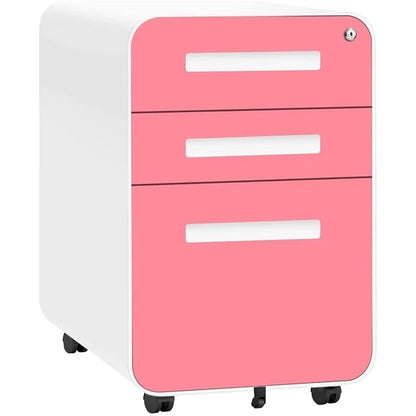 Classificatore verticale/mobile a 3 cassetti per ufficio domestico